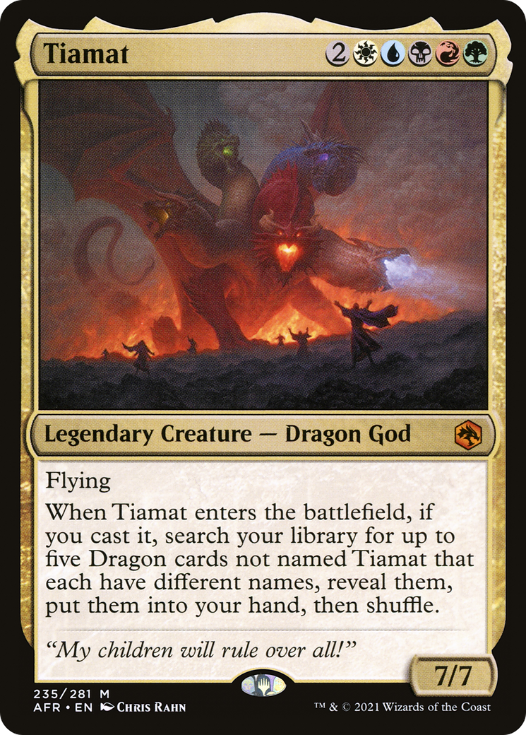 Tiamat (AFR-235) - Adventures in the Forgotten Realms - Game Nerdz