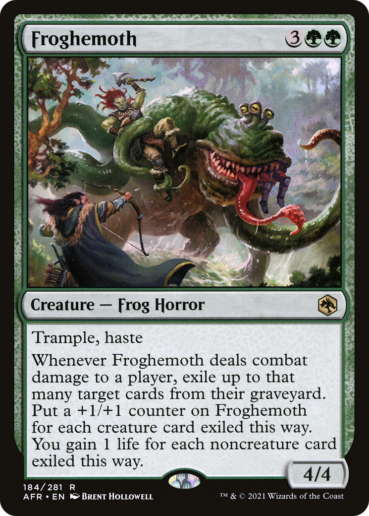 frog card mtg Magic The Gathering - Modern Horizons - Spore Frog