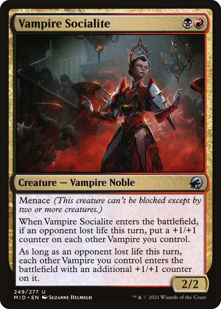 mtg vampire card Magic: the Gathering - Captivating As long as the top card of your library is black Subtype: vampire, Colors: Black, 270
