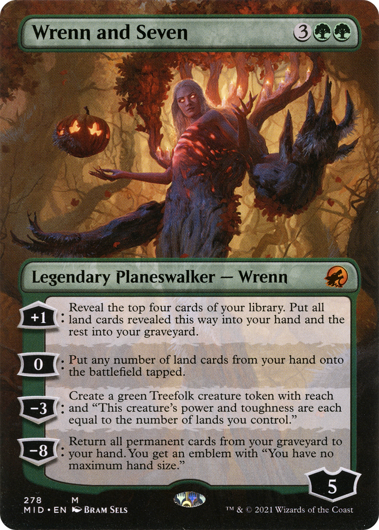 mtg innistrad midnight hunt card list price Innistrad: Set Booster Box Display and those that want to play in style Wrenn and Seven (MID-278) -