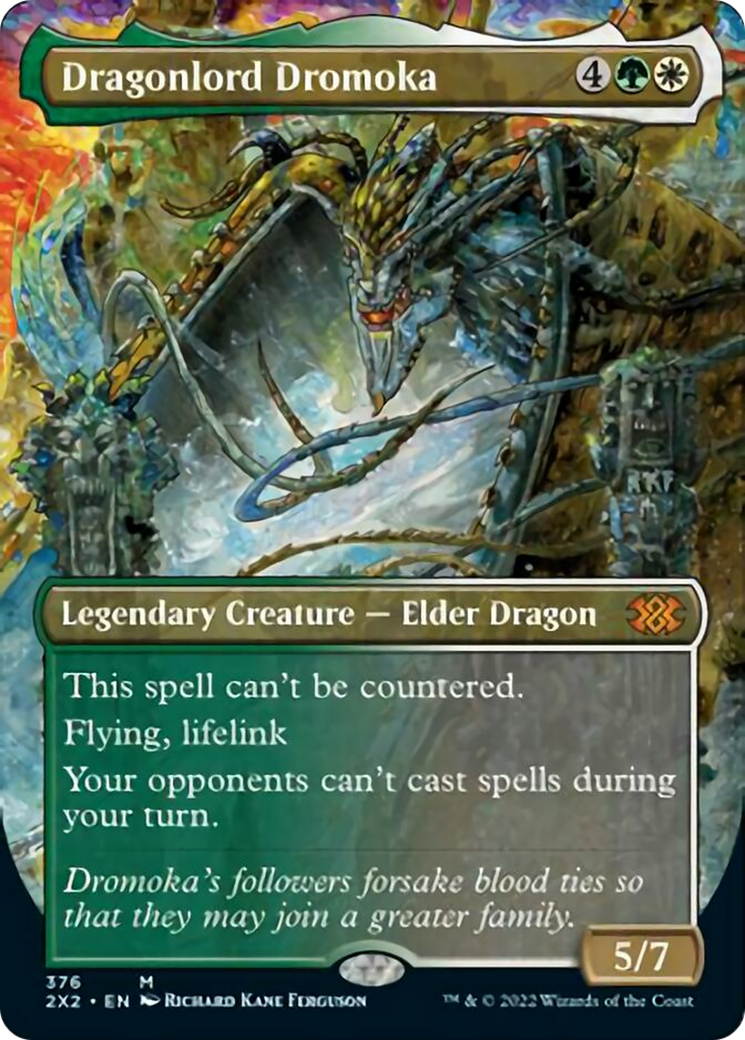 Dragonlord Dromoka (2X2-376) - Double Masters 2022 (Borderless