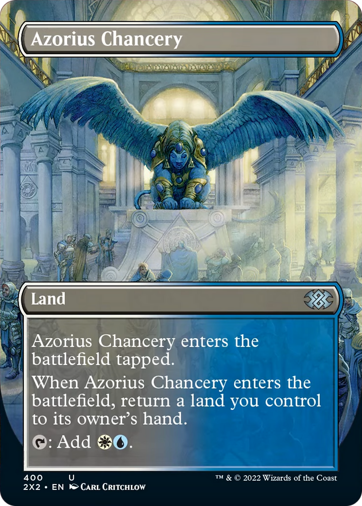 Azorius Chancery (2X2-400) - Double Masters 2022 (Borderless