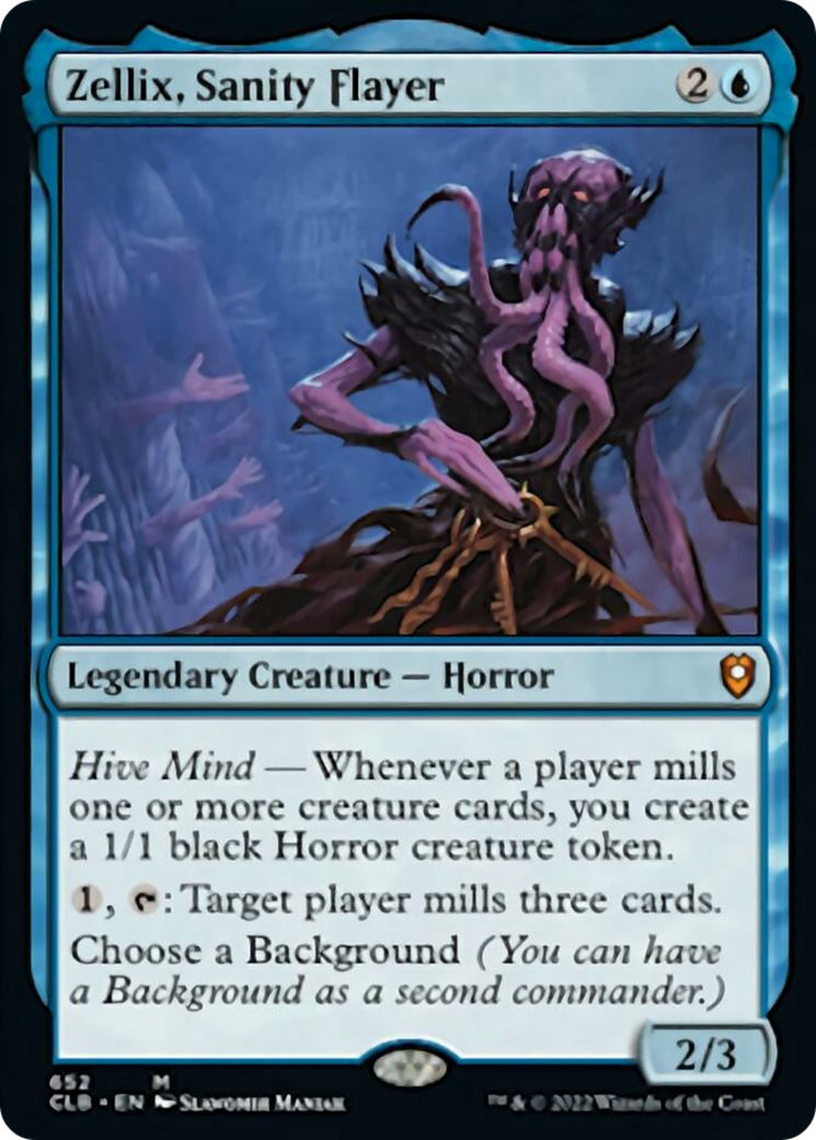 Zellix, Sanity Flayer (CLB-652) - Commander Legends: Battle for