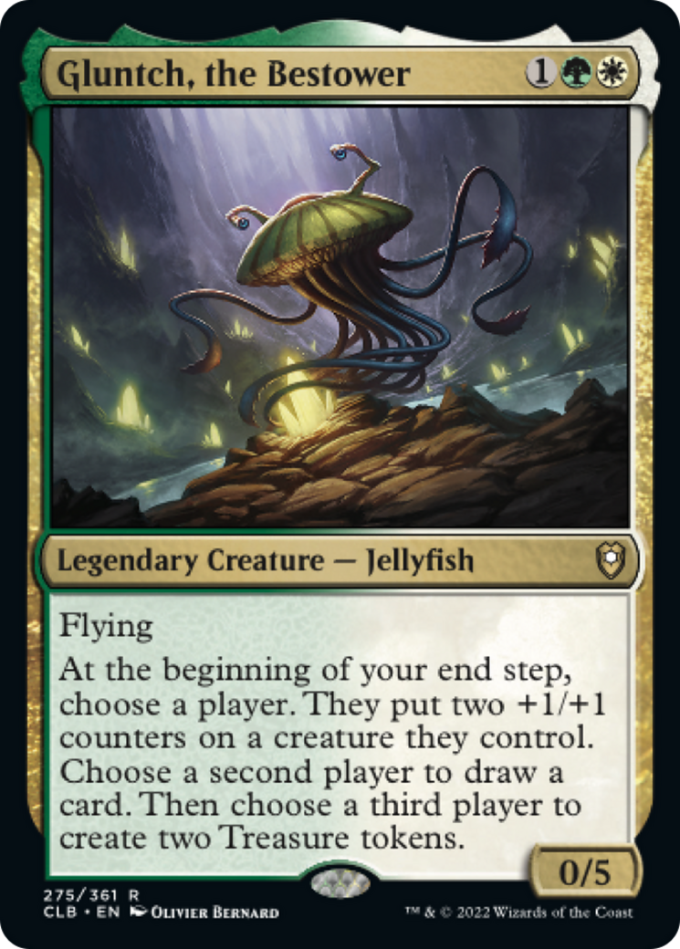 Gluntch, the Bestower (CLB-275) - Commander Legends: Battle for Baldur's Gate - Game Nerdz Gluntch, the Bestower (CLB-275) - Commander Legends: Battle for Baldur's Gate - Game Nerdz