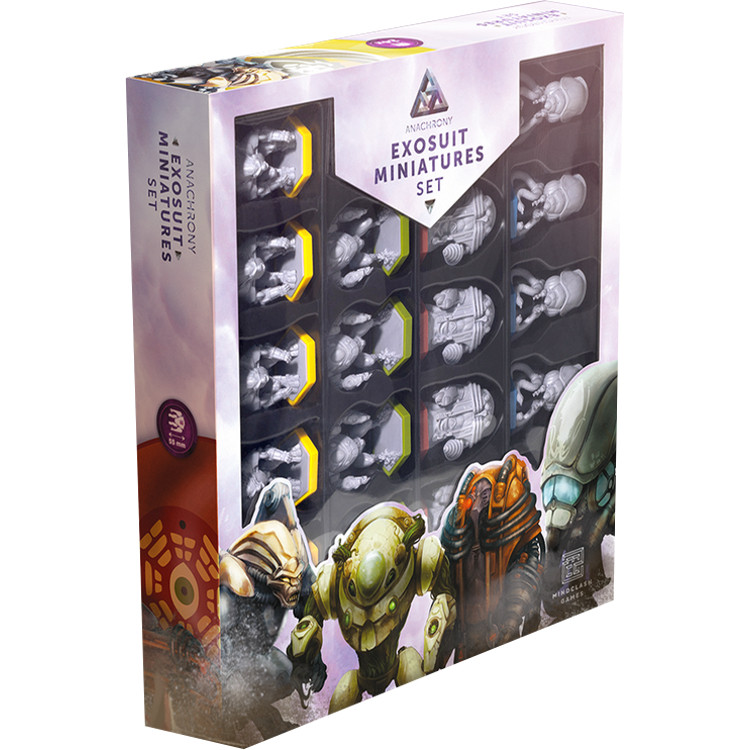 Anachrony: Exosuit Miniatures Set - Game Nerdz