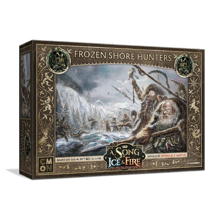 CMON Una Canzone Di Ghiaccio E Fuoco - Frozen Shore Hunters Unit Box, Espansione Per Gioco Di Miniature Da Tavolo, 14+ Anni - 2