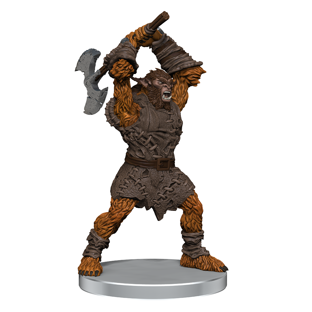 Figurines Donjons Et Dragons - Bugbear - Marque Wizard - Occasion En Très Bon état (TBE)
