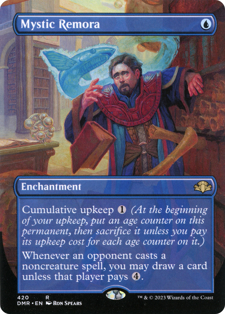 Mystic Remora (DMR-420) - Dominaria Remastered (Borderless) - Game