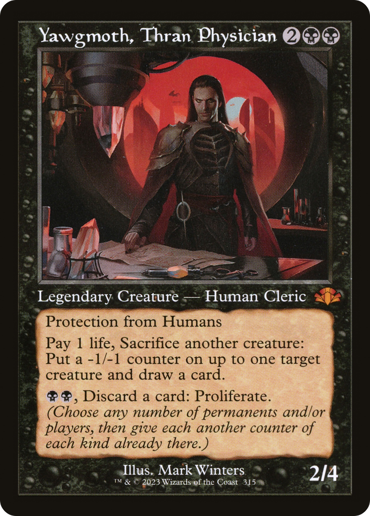 Yawgmoth, Thran Physician (DMR-315) - Dominaria Remastered - Game Yawgmoth, Thran Physician (DMR)