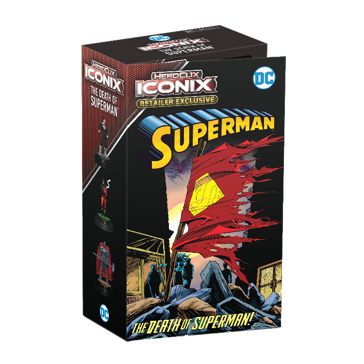 DC HeroClix: Iconix Death of Superman Game Nerdz