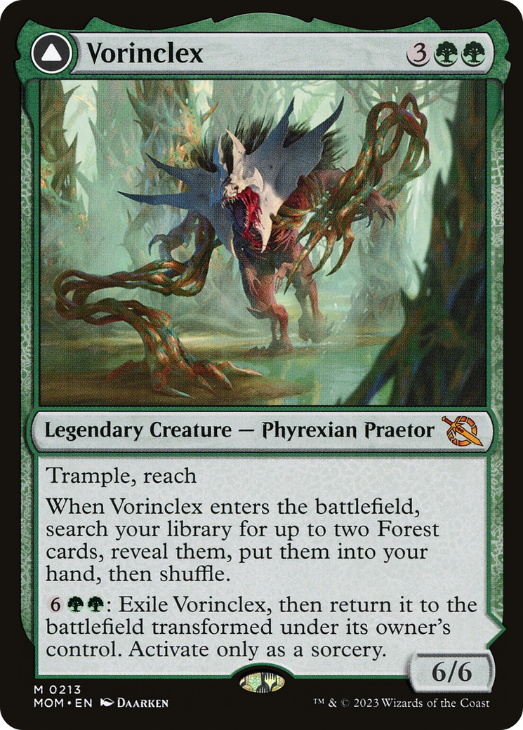 Vorinclex // The Grand Evolution (MOM-213) - March of the Machine Foil -  Game Nerdz