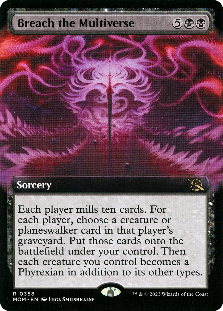 mtg mom cards Magic TCG The Gathering Secret Lair: All Natural Totally Refreshing Mothers Day 2021 : Toys & Games draw a card Elesh Norn, Mother of Machines