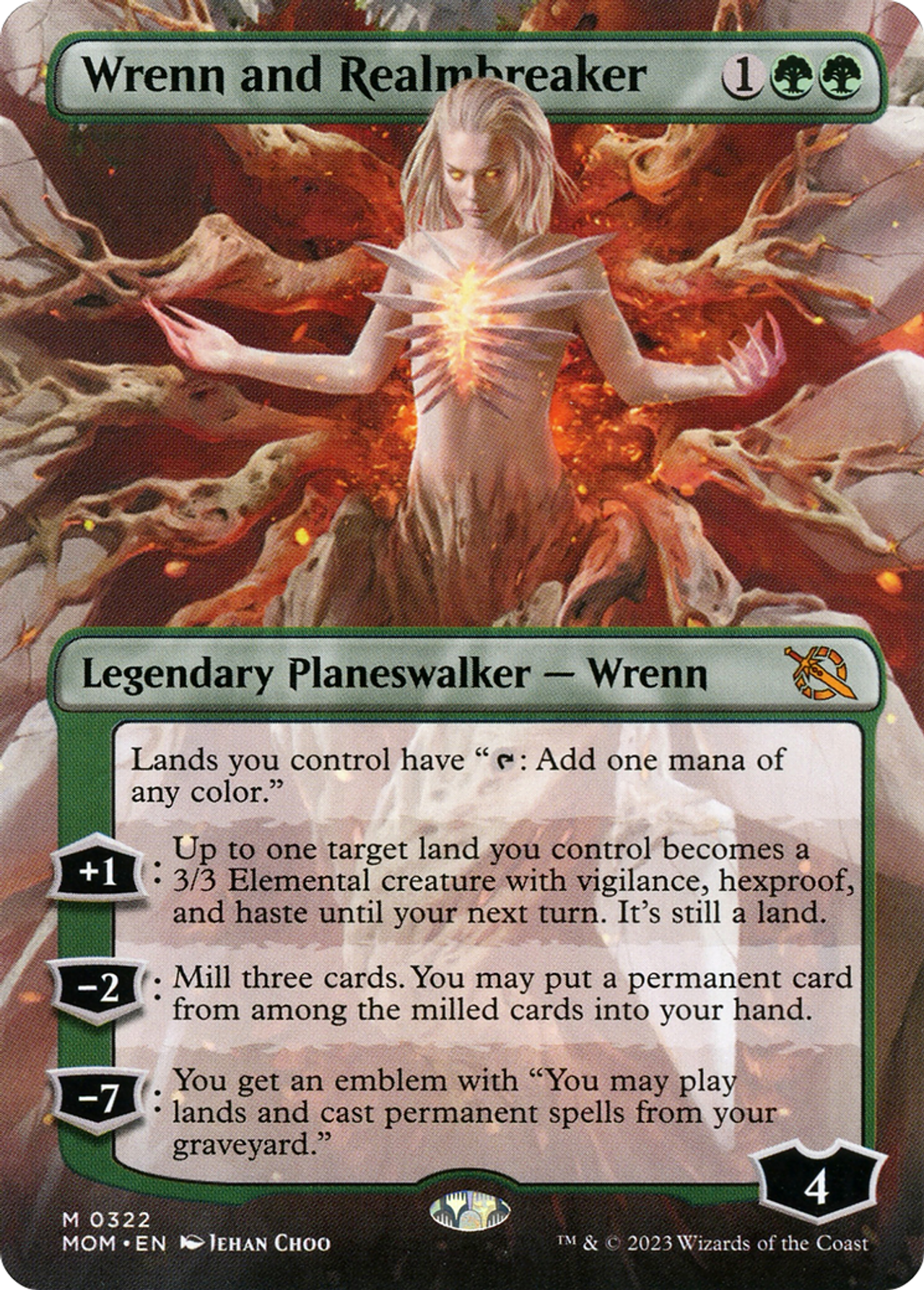 Wrenn and Realmbreaker (MOM-322) - March of the Machine
