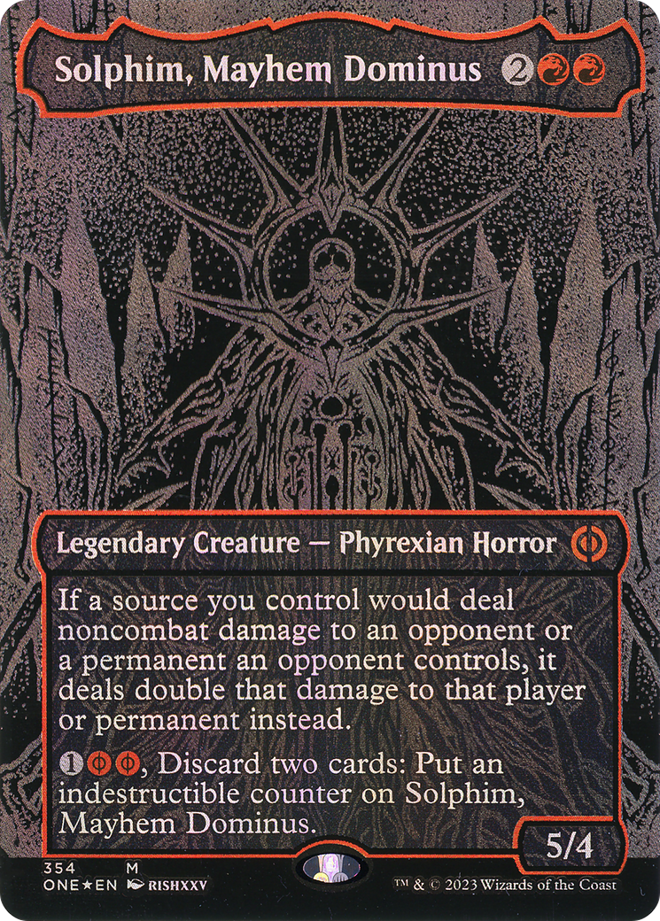Solphim, Mayhem Dominus (ONE-354) - Phyrexia: All Will Be One