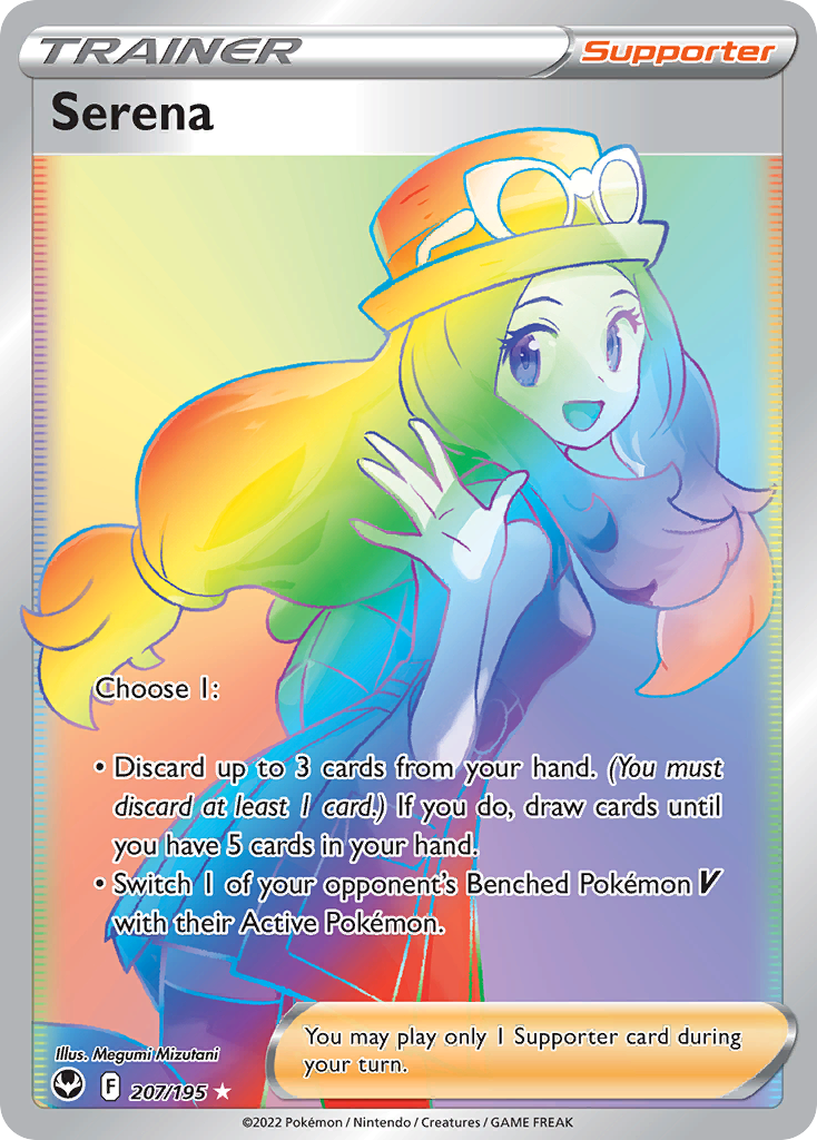 207/197 pokemon card - Pidgey - Obsidian Flames - Illustration Rare You may play only 1 Supporter card during your turn Pidgey 207/197 Obsidian Flames Illustration