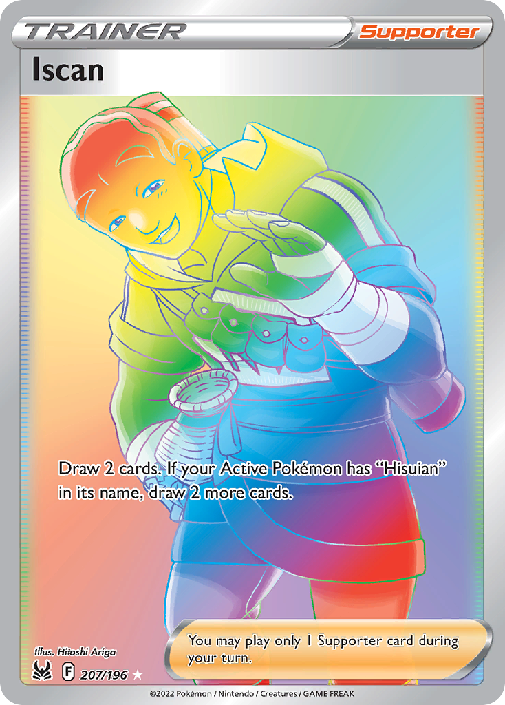 Pokemon Trading Card Game Lost Origin Secret Rare Iscan #207