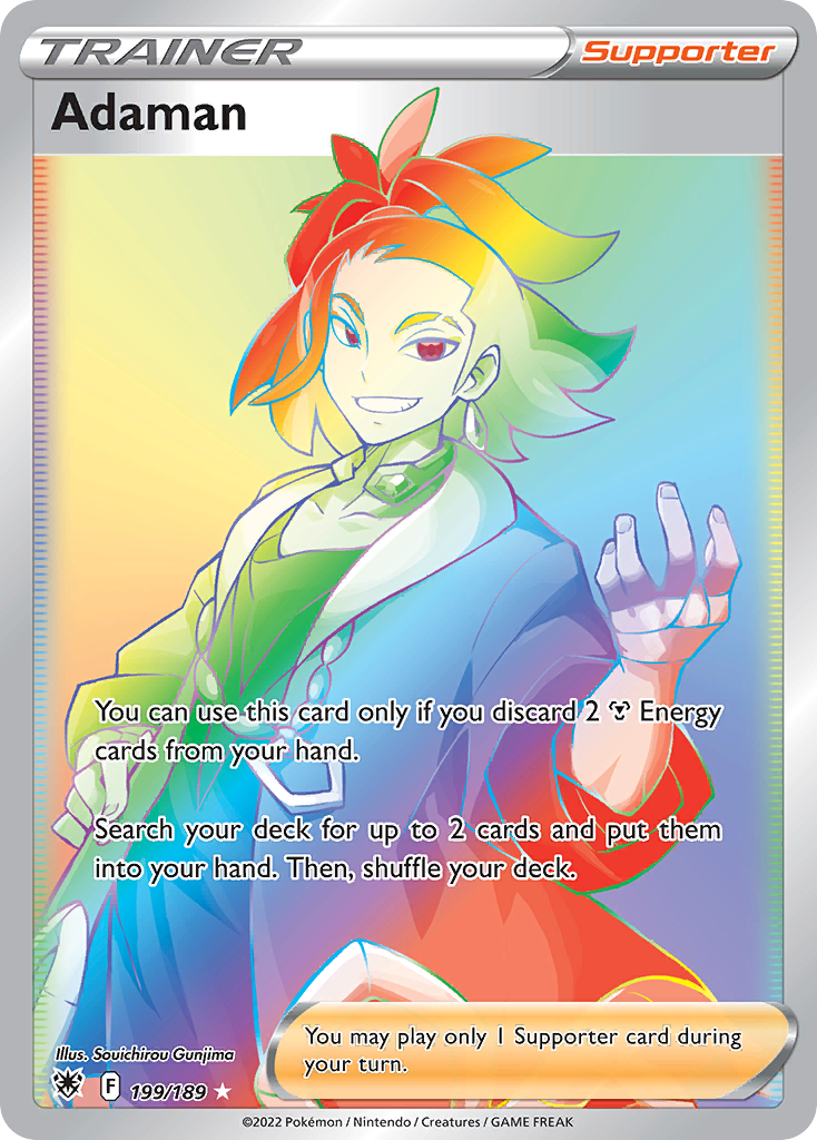 Adaman 199/189 - Astral Radiance Holofoil - Game Nerdz