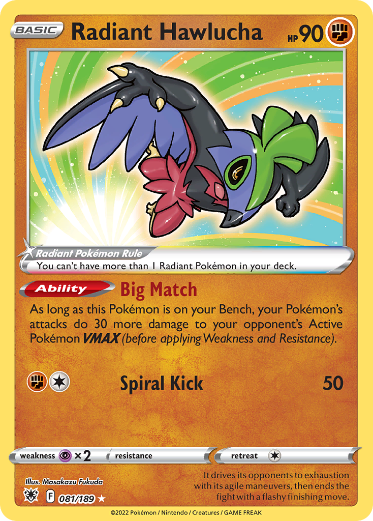 hawlucha pokemon cards 2025 Mega Dream EX - Mega [Fighting][Fighting] Hawlucha Pokemon Cards Price Guide