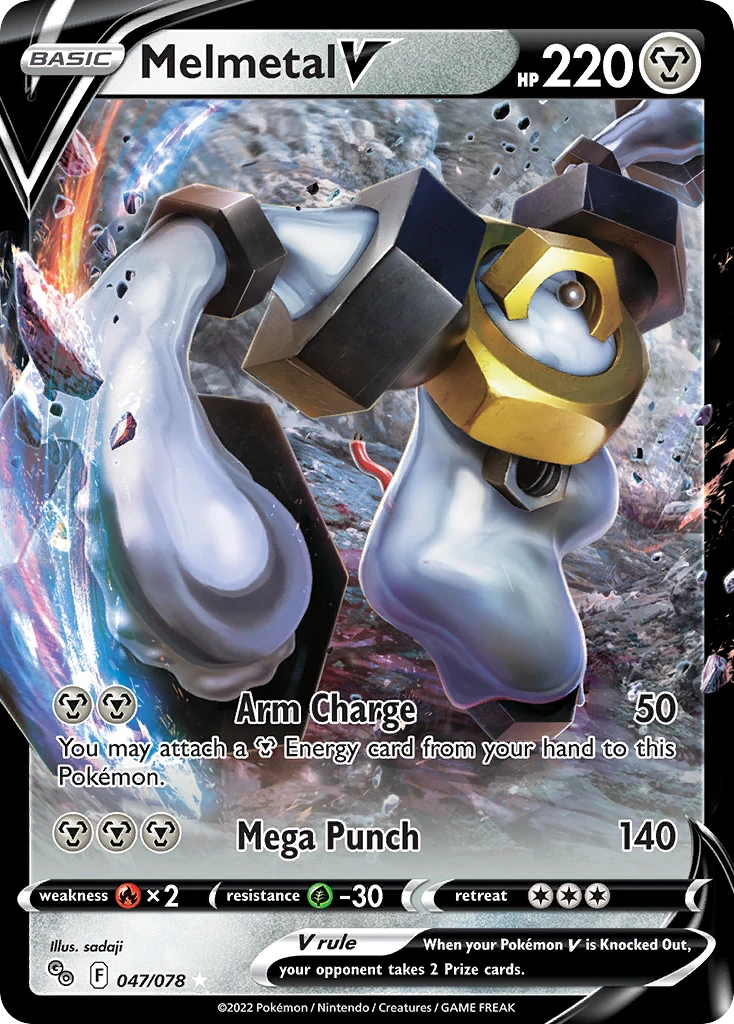 Melmetal V 47/78 - Pokmon GO Holofoil - Game Nerdz