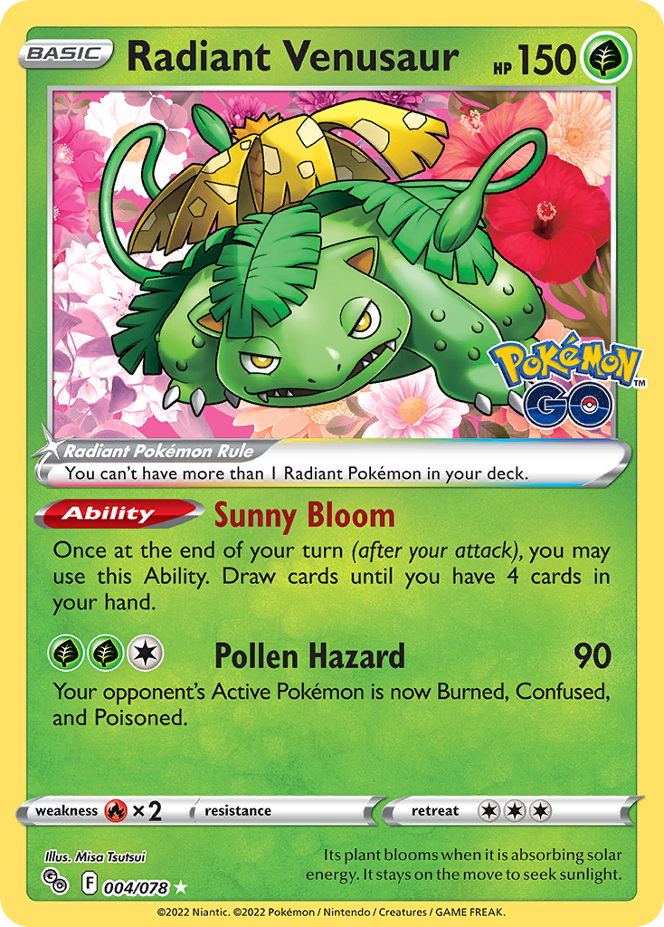 pokemon card value venusaur V - 001/073 Evolves from Ivysaur Type Star Holo 1st Edition Venusaur