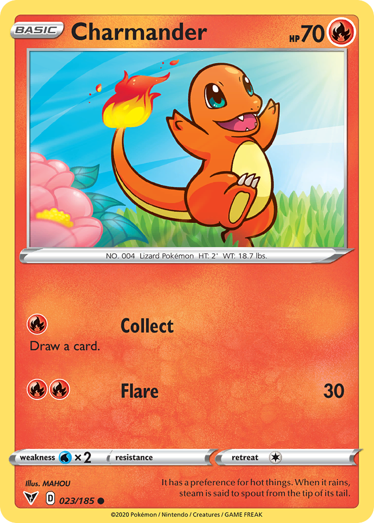 Charmander 23/185 - Vivid Voltage - Game Nerdz
