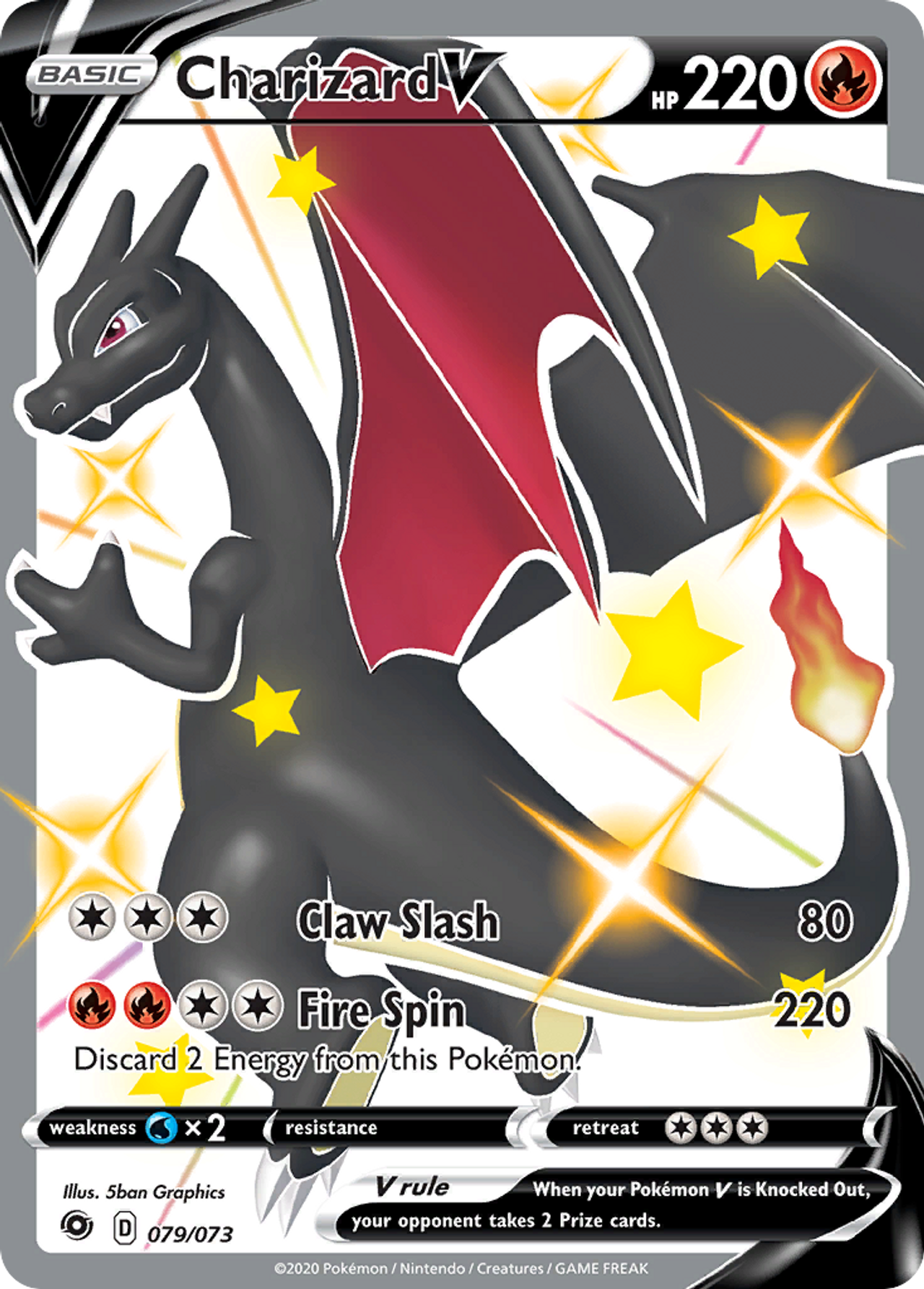 Charizard V 79/73 - Champions Path Holofoil - Game Nerdz