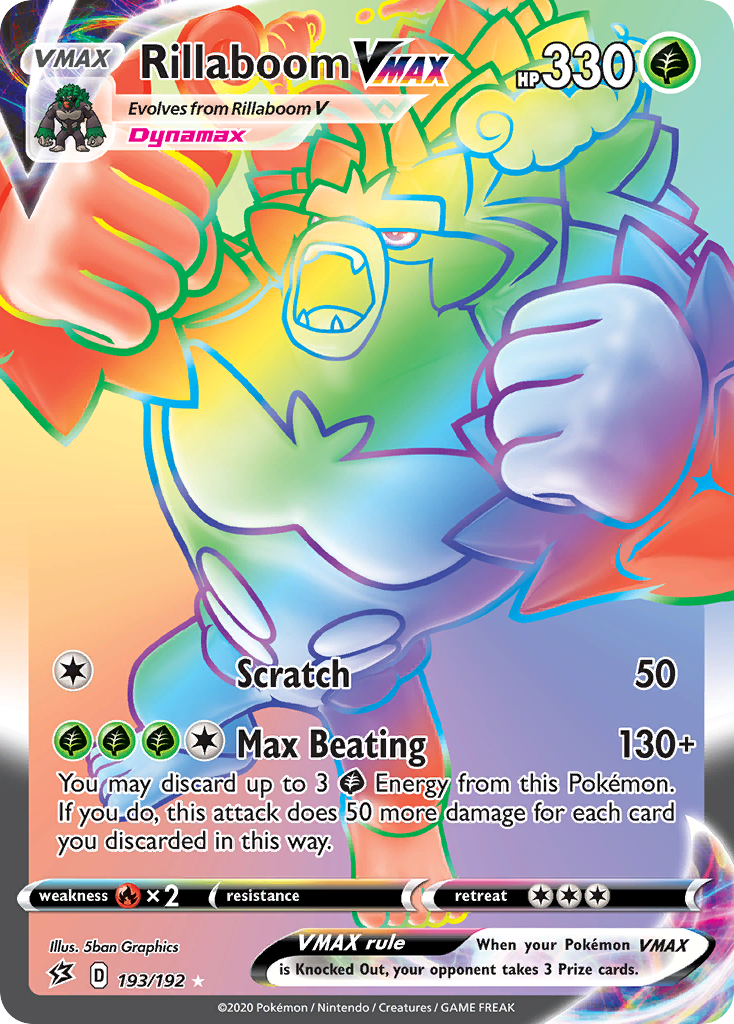 rare vmax pokemon card Amazon.com: Pokemon - Kyurem Vmax - 49/196 - Lost Origin main image 1