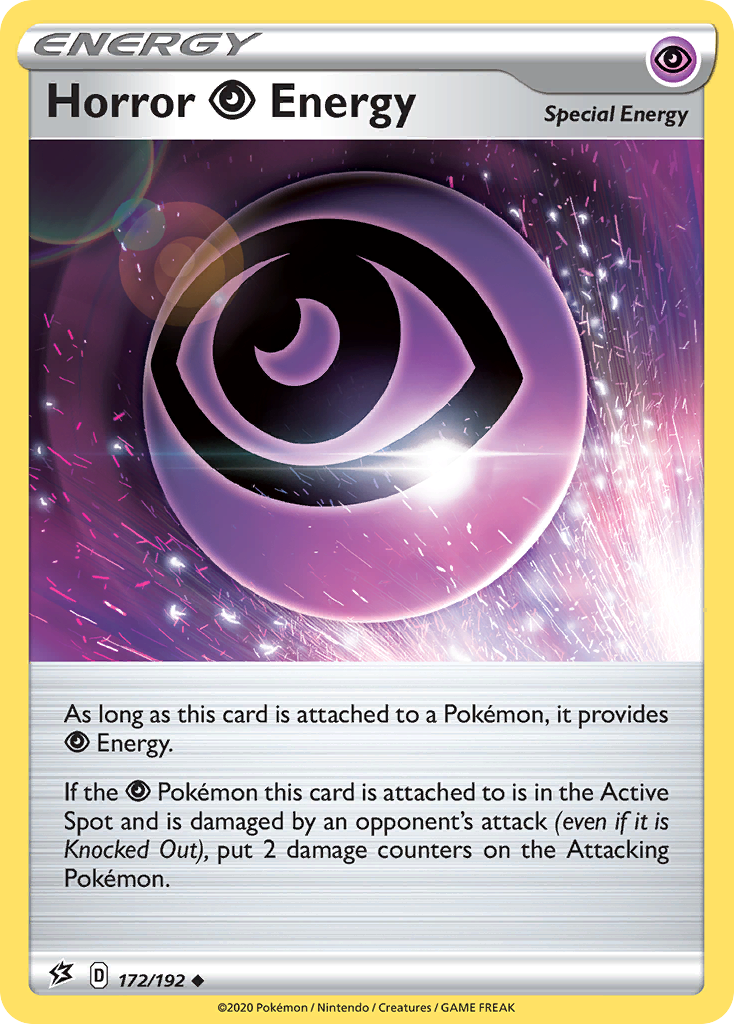 Horror Psychic Energy 172/192 - Rebel Clash Reverse Holofoil