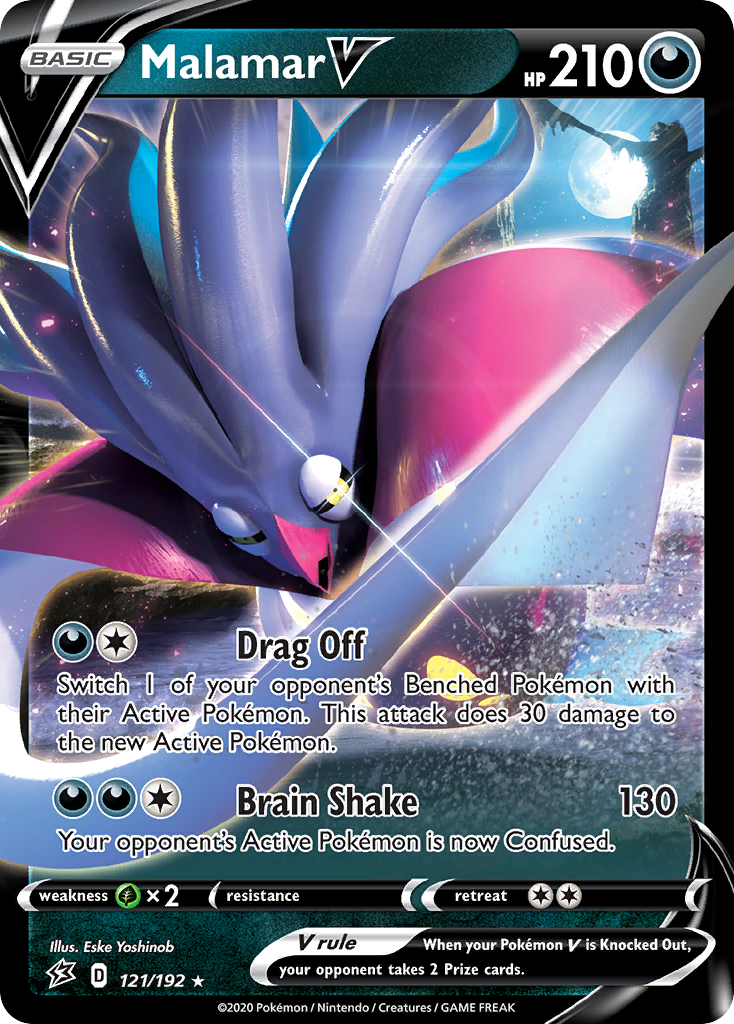 Malamar V 121/192 - Rebel Clash Holofoil - Game Nerdz