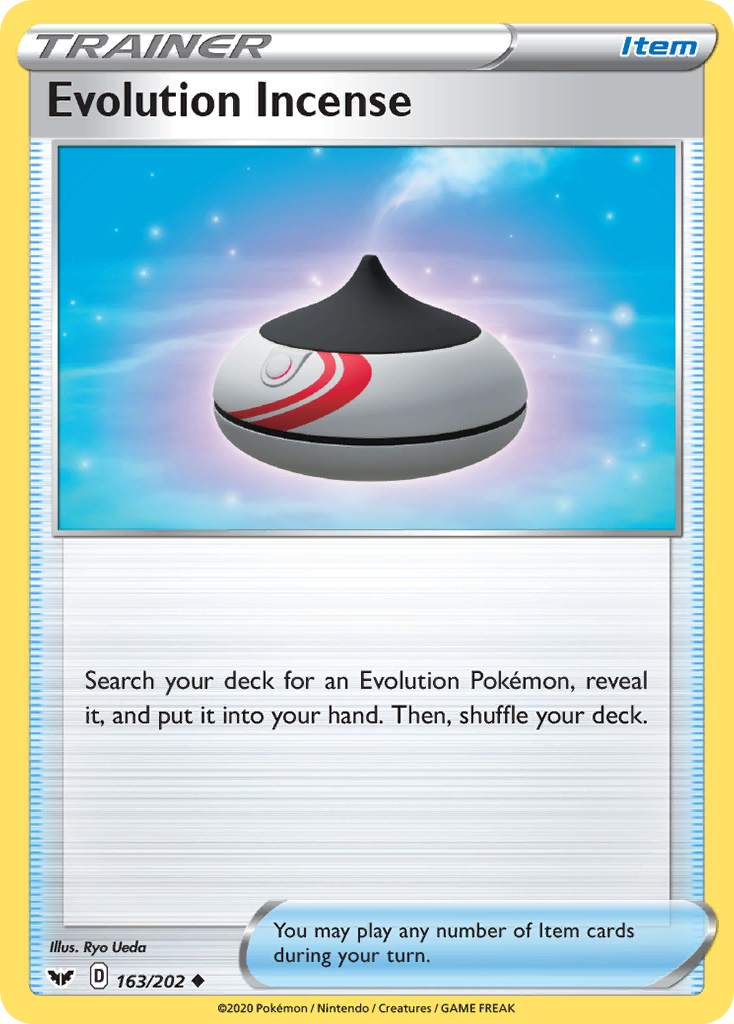 Evolution Incense 163/202 - Sword Shield - Game Nerdz