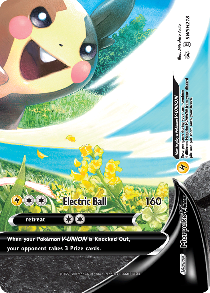 pokemon cards morpeko v Morpeko V Holo RR 019/060 S1H Shield Japanese Pokemon Card Japanese Pokemon  Card [USED] – SelectAnime main image 1