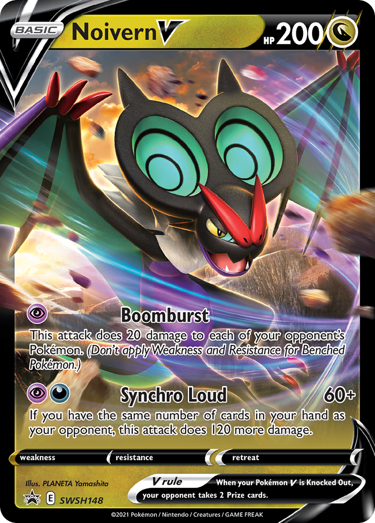 Noivern V SWSH148/298 - SWSH Black Star Promos Holofoil - Game Nerdz Noivern V SWSH148/298 - SWSH Black Star Promos Holofoil - Game Nerdz