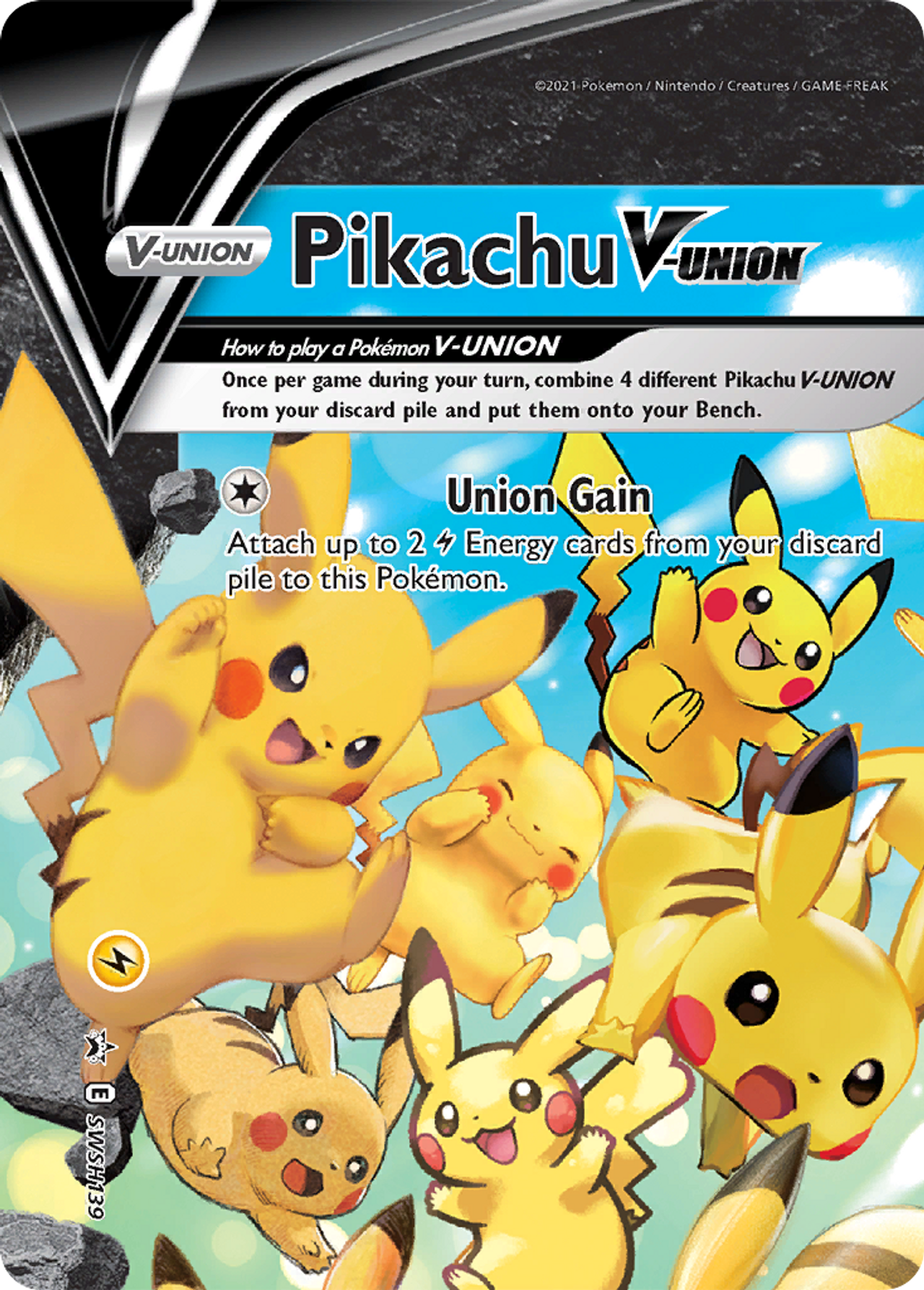 Pikachu V-UNION SWSH139/298 - SWSH Black Star Promos