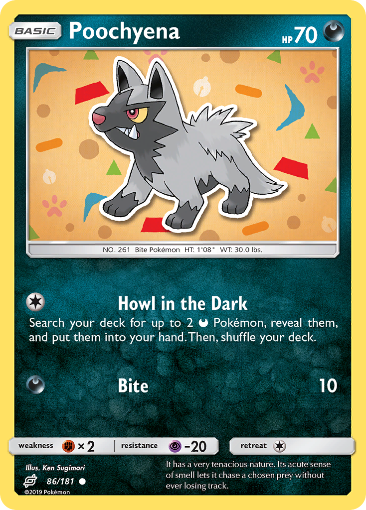 Poochyena 86/181 - Team Up - Game Nerdz