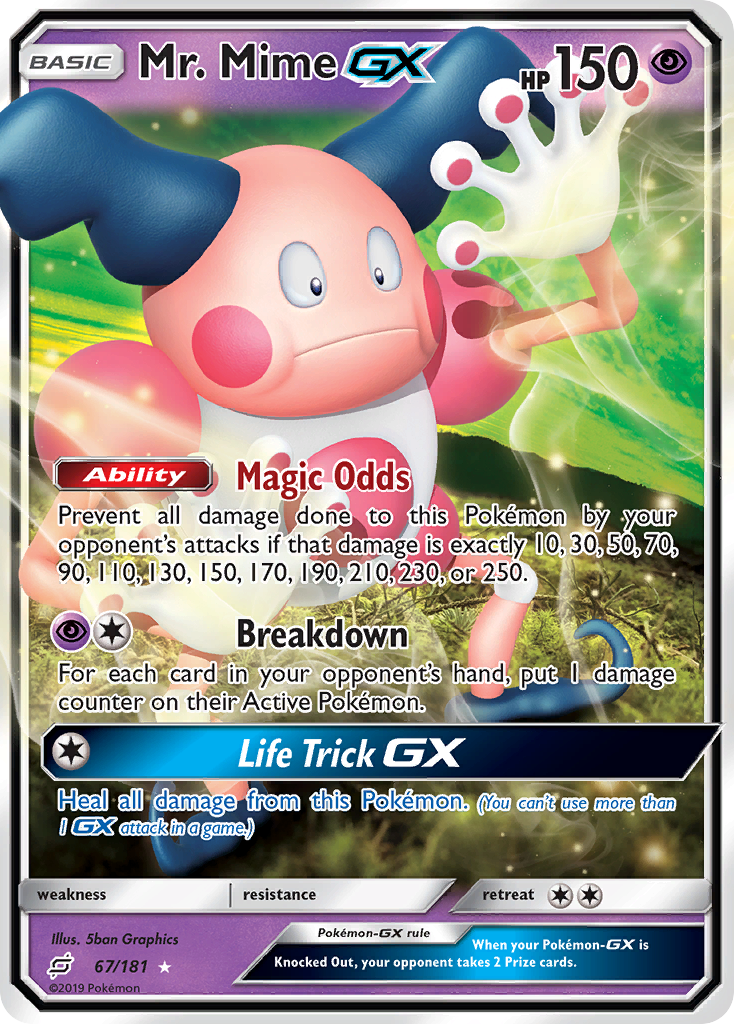 pokemon trading card game mr mime [JP] Mr. (034/100) Pokémon Hit Points90 HP Stage Mr. Halloween Mime Vmax Gx