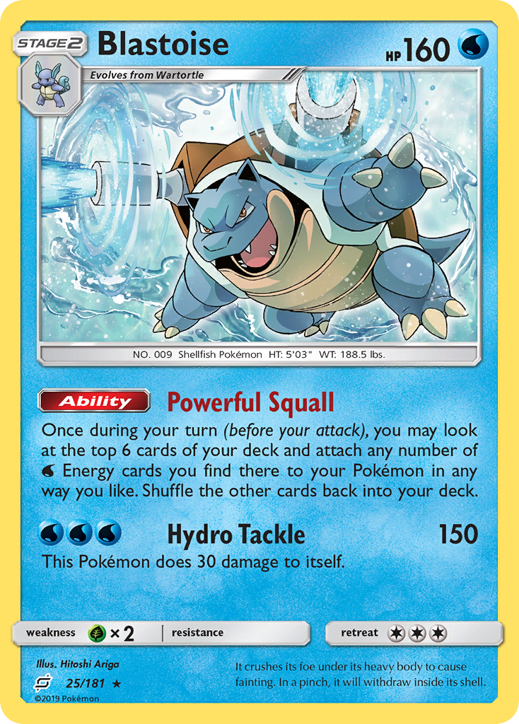 Blastoise 25/181 - Team Up - Game Nerdz