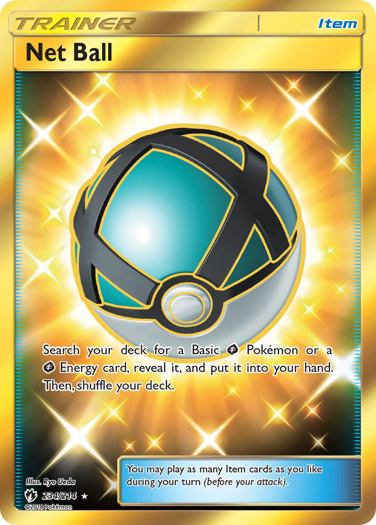 Net Ball 234/214 - Lost Thunder Holofoil - Game Nerdz