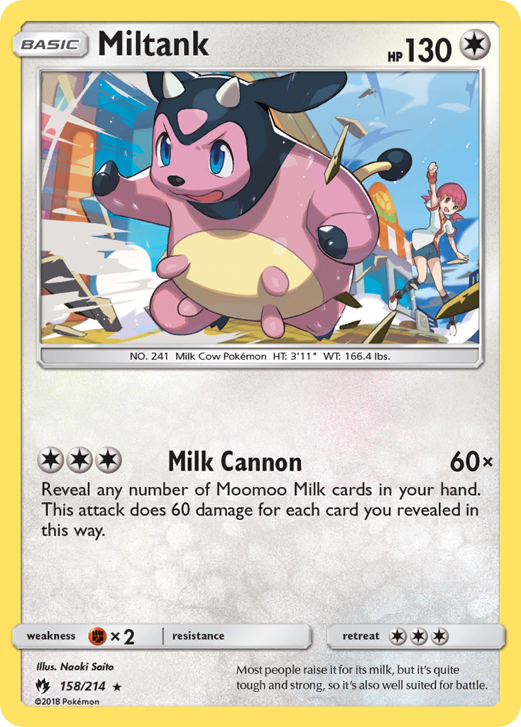 miltank pokemon card full art Holo / Art Rare AR 199/172 Colorless Rarity I created a pixel animation