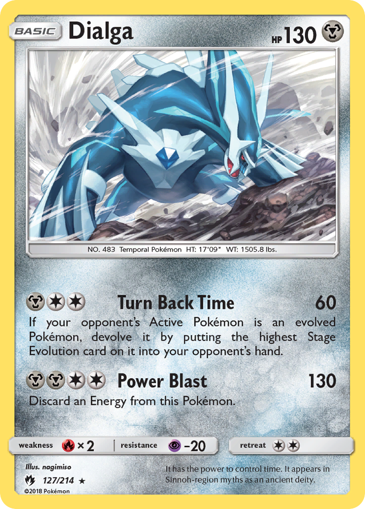 Dialga 127/214 - Lost Thunder Holofoil - Game Nerdz