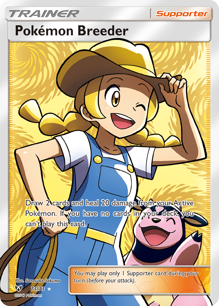 Pokmon Breeder 73/73 - Shining Legends Holofoil - Game Nerdz