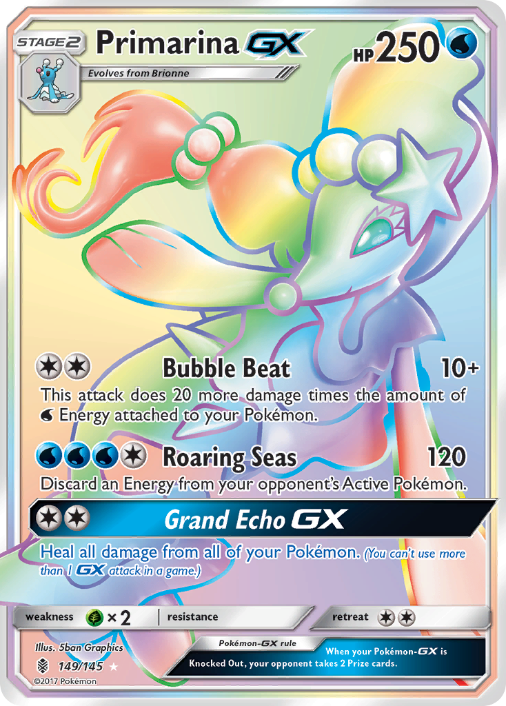 guardians rising pokemon cards - Sun and Moon SM2 - Whether youre a seasoned trainer or just beginning your journey Primarina-GX 149/145 - Guardians Rising
