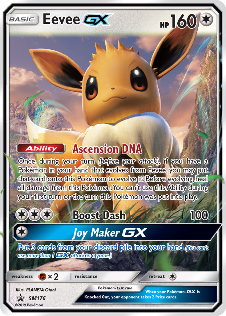 Eevee-GX SM176/248 - SM Black Star Promos Holofoil - Game Nerdz