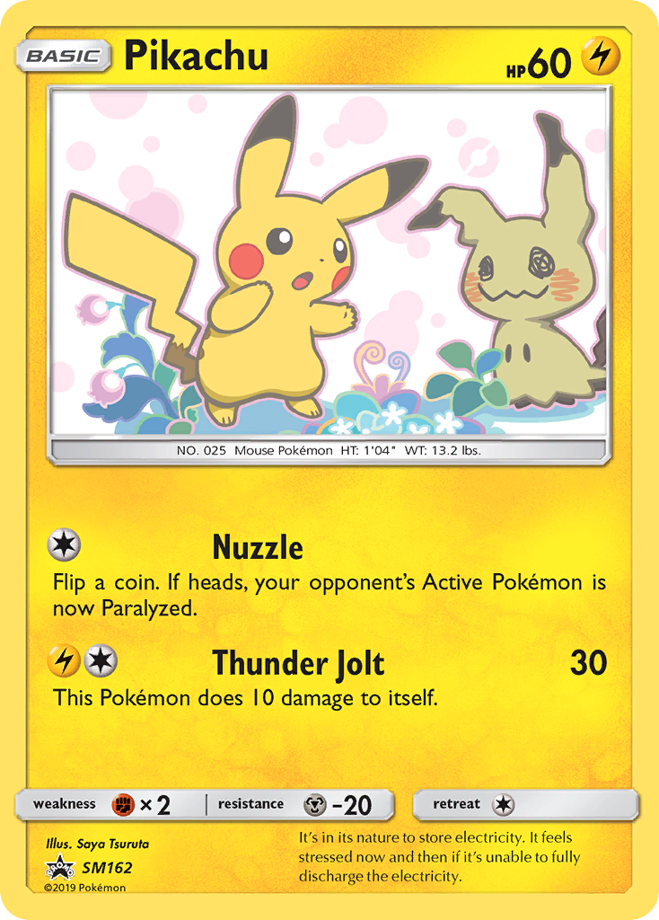 Pikachu SM162/248 - SM Black Star Promos Holofoil - Game Nerdz