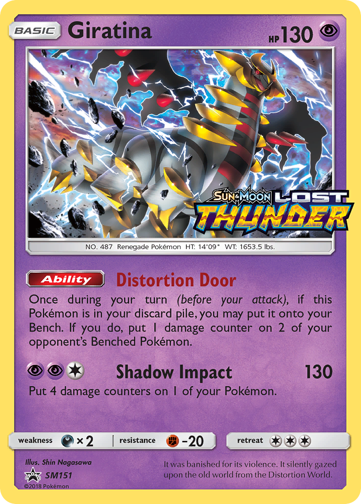 Giratina SM151/248 - SM Black Star Promos Holofoil - Game Nerdz