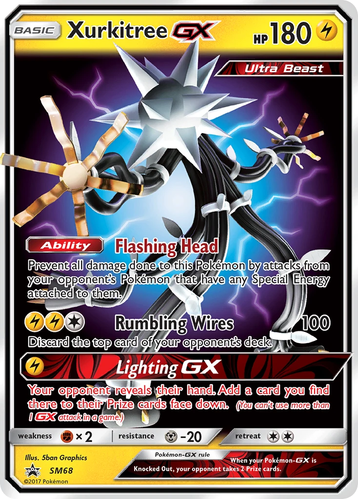 Xurkitree-GX SM68/248 - SM Black Star Promos Holofoil - Game Nerdz