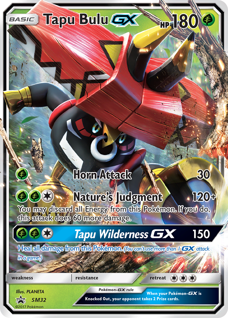 Tapu Bulu-GX SM32/248 - SM Black Star Promos Holofoil - Game Nerdz
