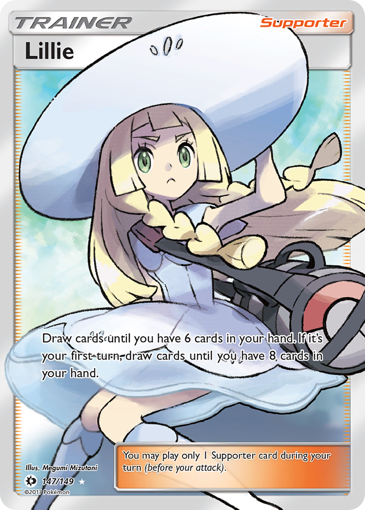 Lillie 147/149 - Sun Moon Holofoil - Game Nerdz