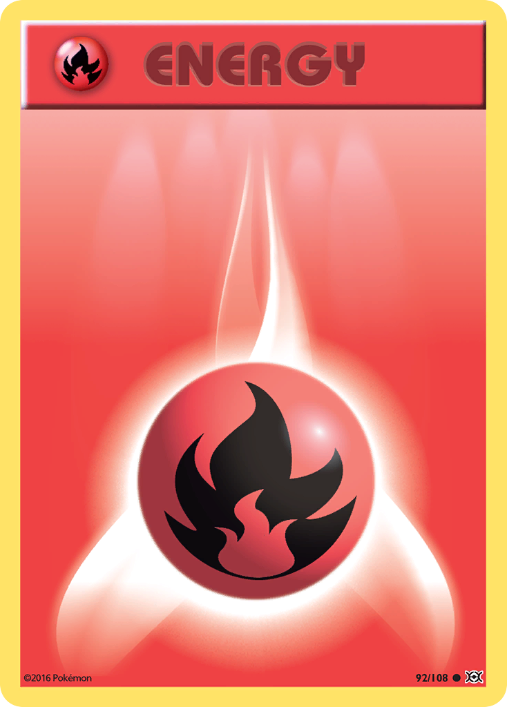 Fire Energy 92/108 - Evolutions