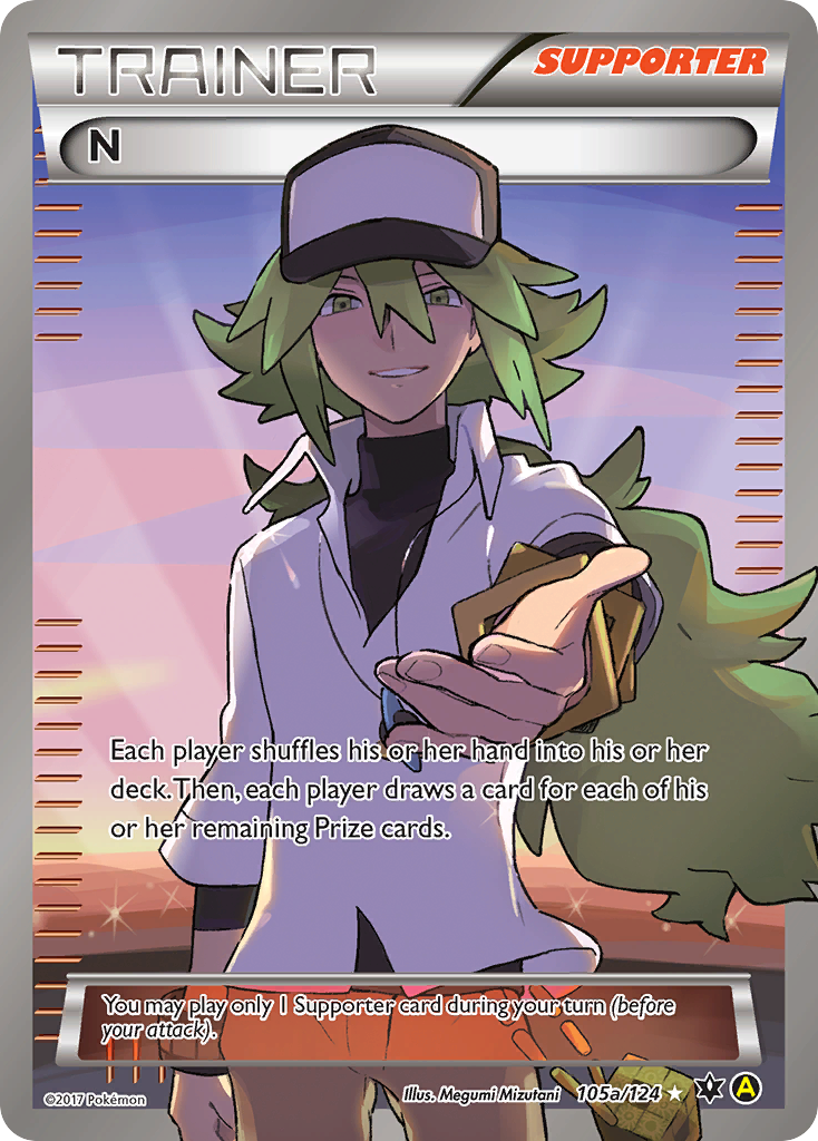 ポケモン POKEMON 105体 N 105a/124 - Fates Collide Holofoil - Game Nerdz