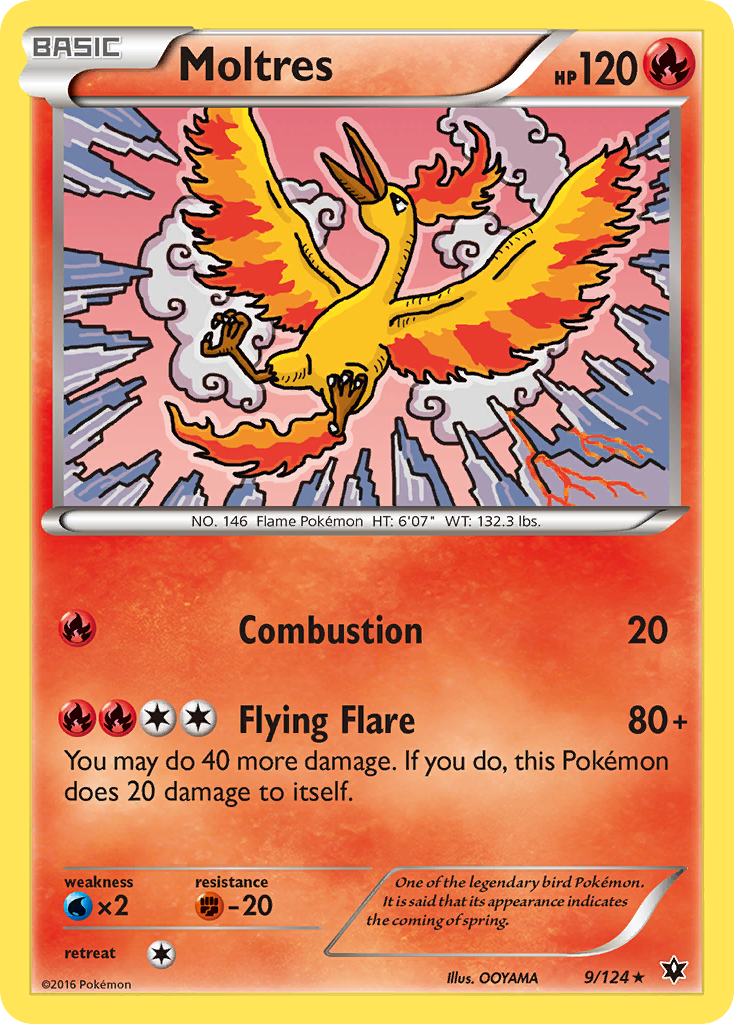 moltres pokemon go card price Articuno Zapdos - - Foil - Legendary Lot do 10 more damage to your opponents Active Pokmon (before applying Weakness and Resistance) Moltres 9/124 - Fates Collide